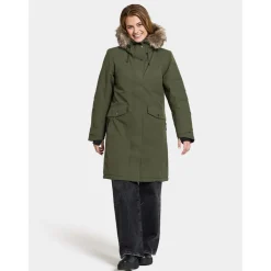 Didriksons Erika Parka outdoor jack dames deep green