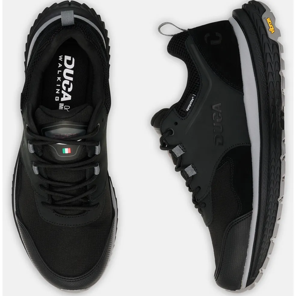 Duca Walking Cisomo Lo WP wandelschoenen heren black cool grey