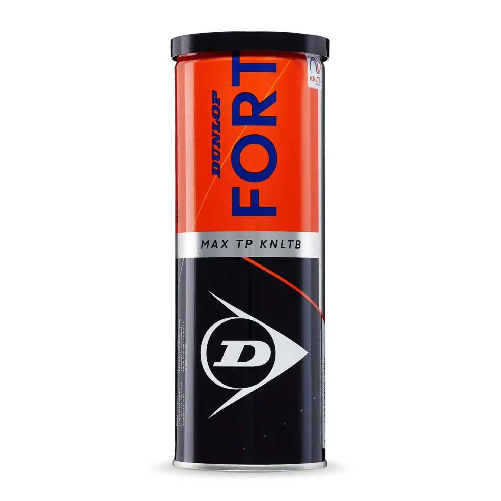 Dunlop 601401 Fort Max TP KNLTB tennisballen 3-pack geel
