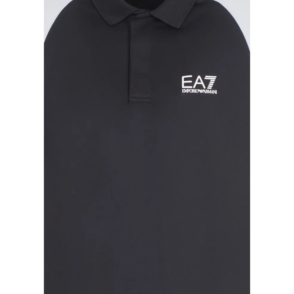 EA7 6DPF06-PJPCZ tennispolo heren black