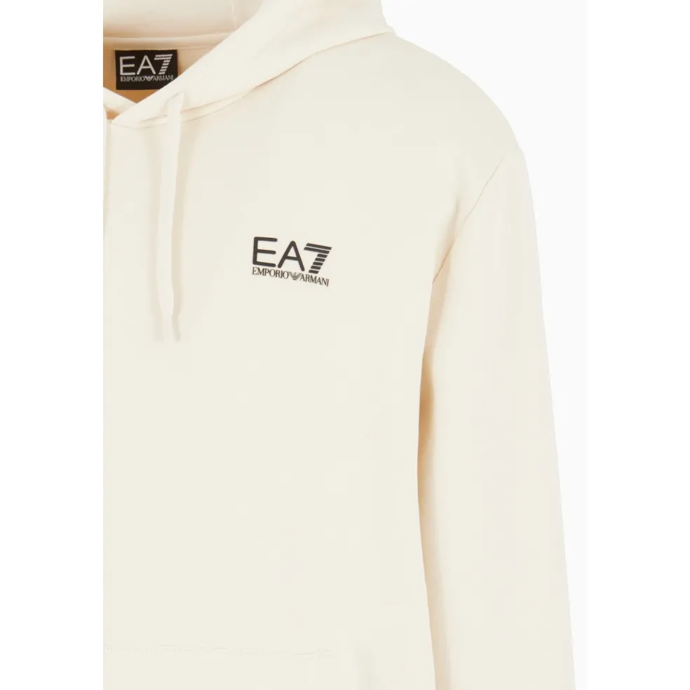 EA7 8NPM37-PJVTZ hoodie heren beige