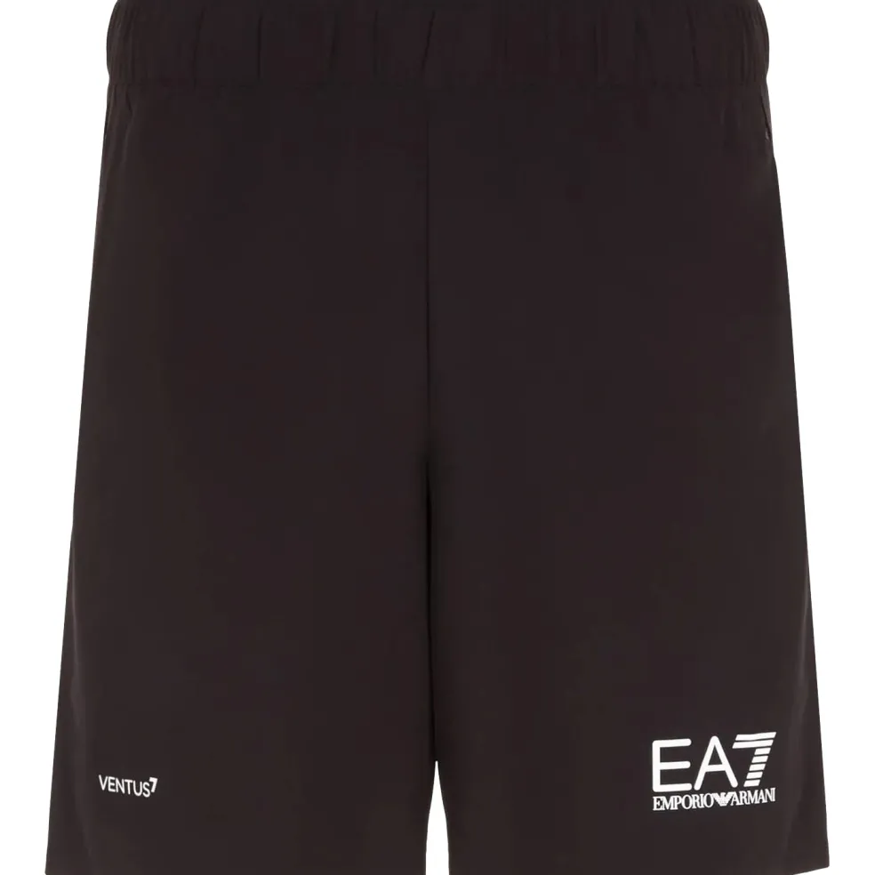EA7 8NPS07-PN6TZ tennisshort heren black
