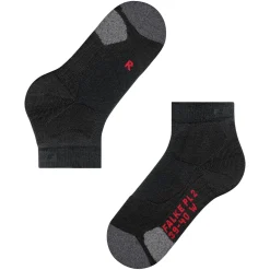 Falke PL2 Short tennissokken dames black