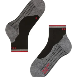 Falke RU4 Endurance Short Reflect hardloopsokken heren black