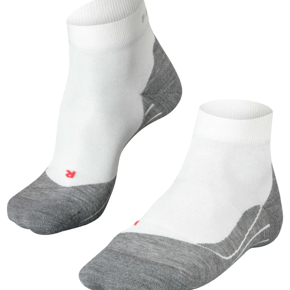 Falke RU4 Short hardloopsokken heren white mix