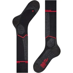Falke SK4 Advanced Compression Light skisokken dames black mix