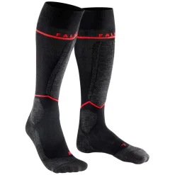 Falke SK4 Energizing Light skisokken heren black mix