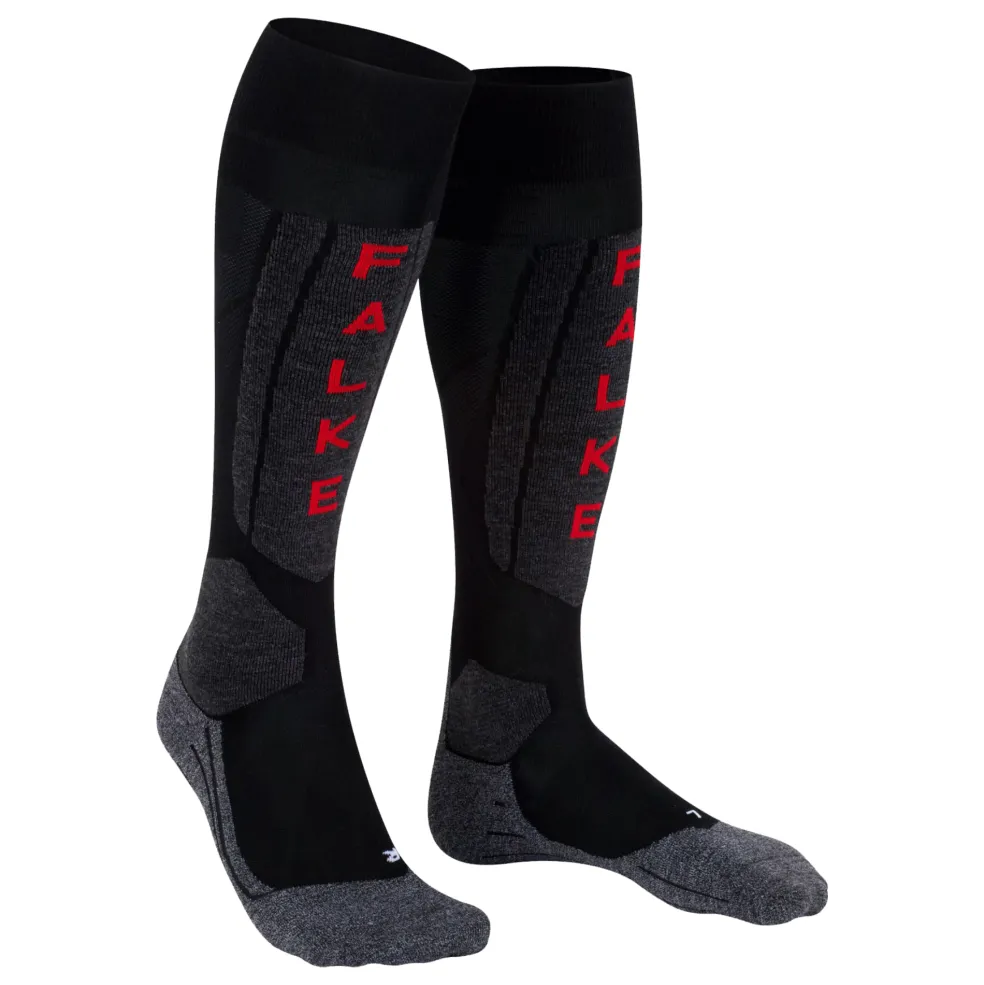 Falke SK5 Expert skisokken dames black mix