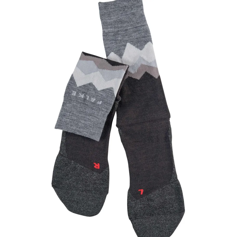 Falke TK2 Crest wandelsokken heren black