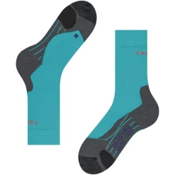 Falke TK2 Explore Cool wandelsokken dames turquoise
