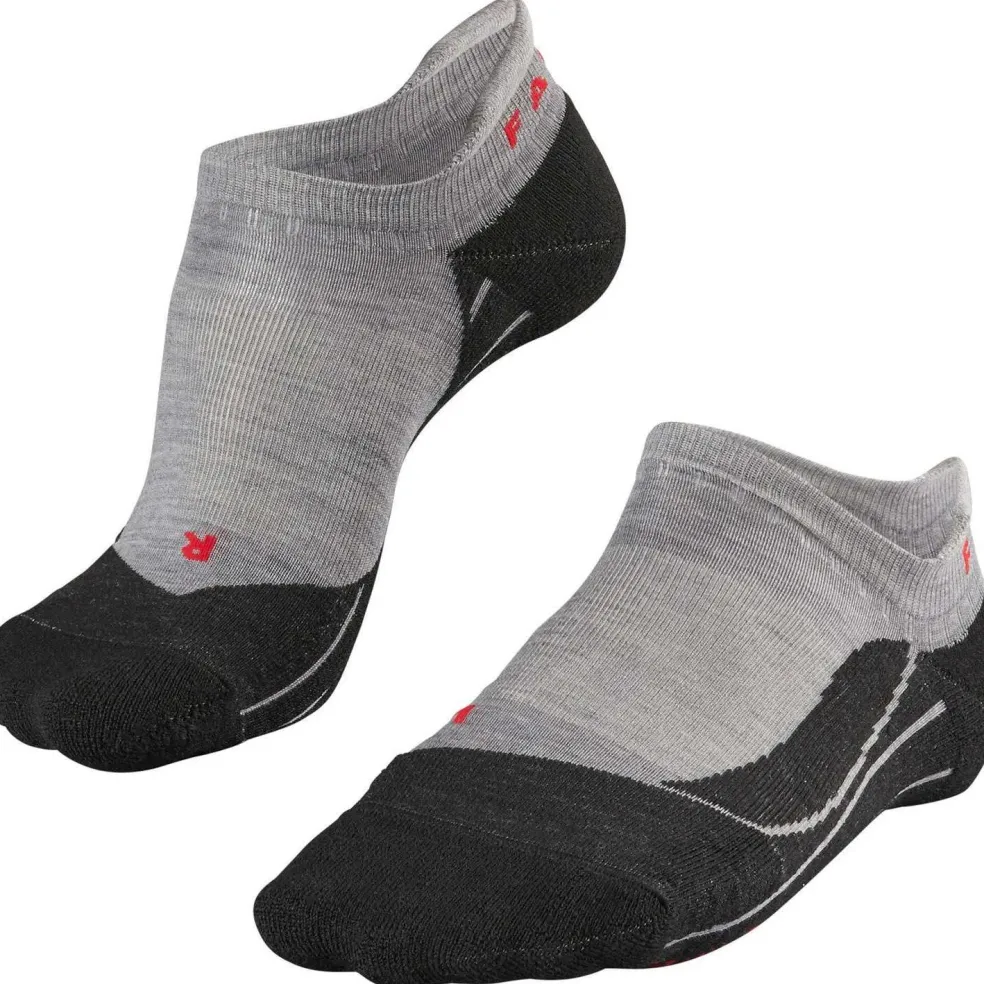 Falke TK5 Invisible wandelsokken dames light grey