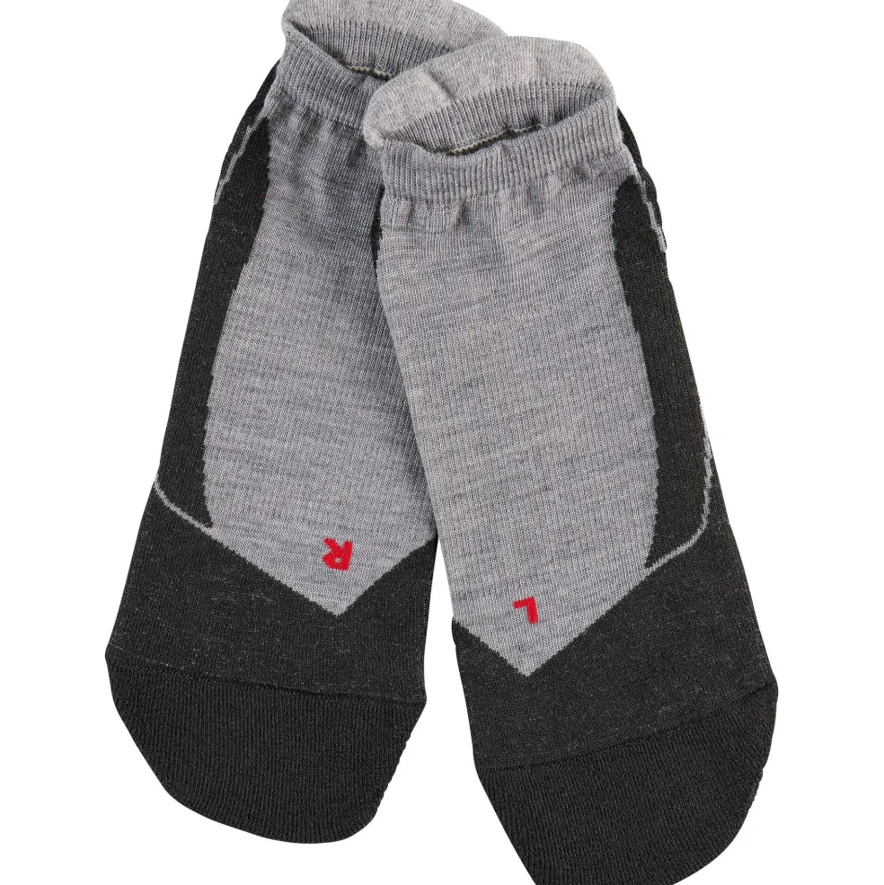 Falke TK5 Invisible wandelsokken dames light grey