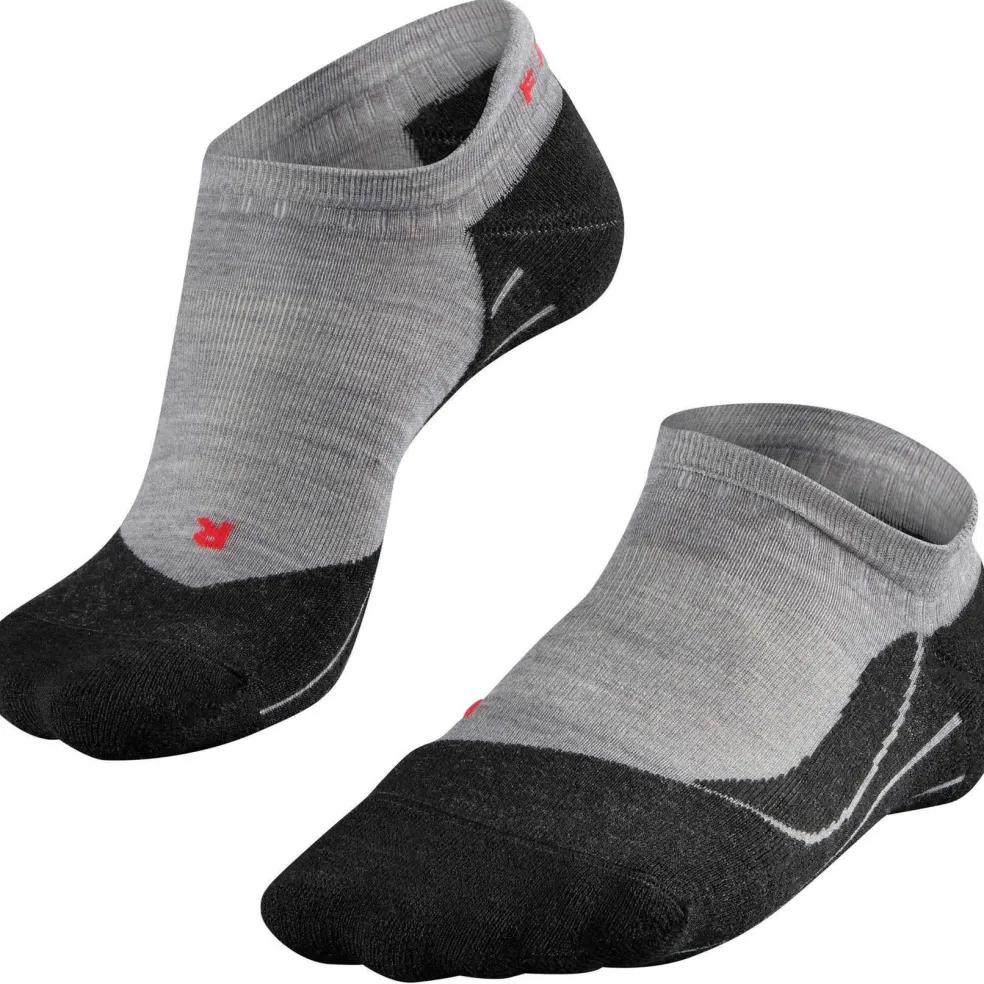 Falke TK5 Invisible wandelsokken heren light grey