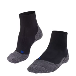Falke TK2 Short wandelsokken dames black grey