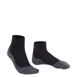 Falke TK2 Short wandelsokken dames black grey