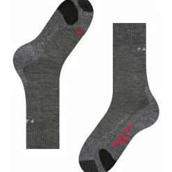 Falke TK2 wandelsokken dames asphalt melange