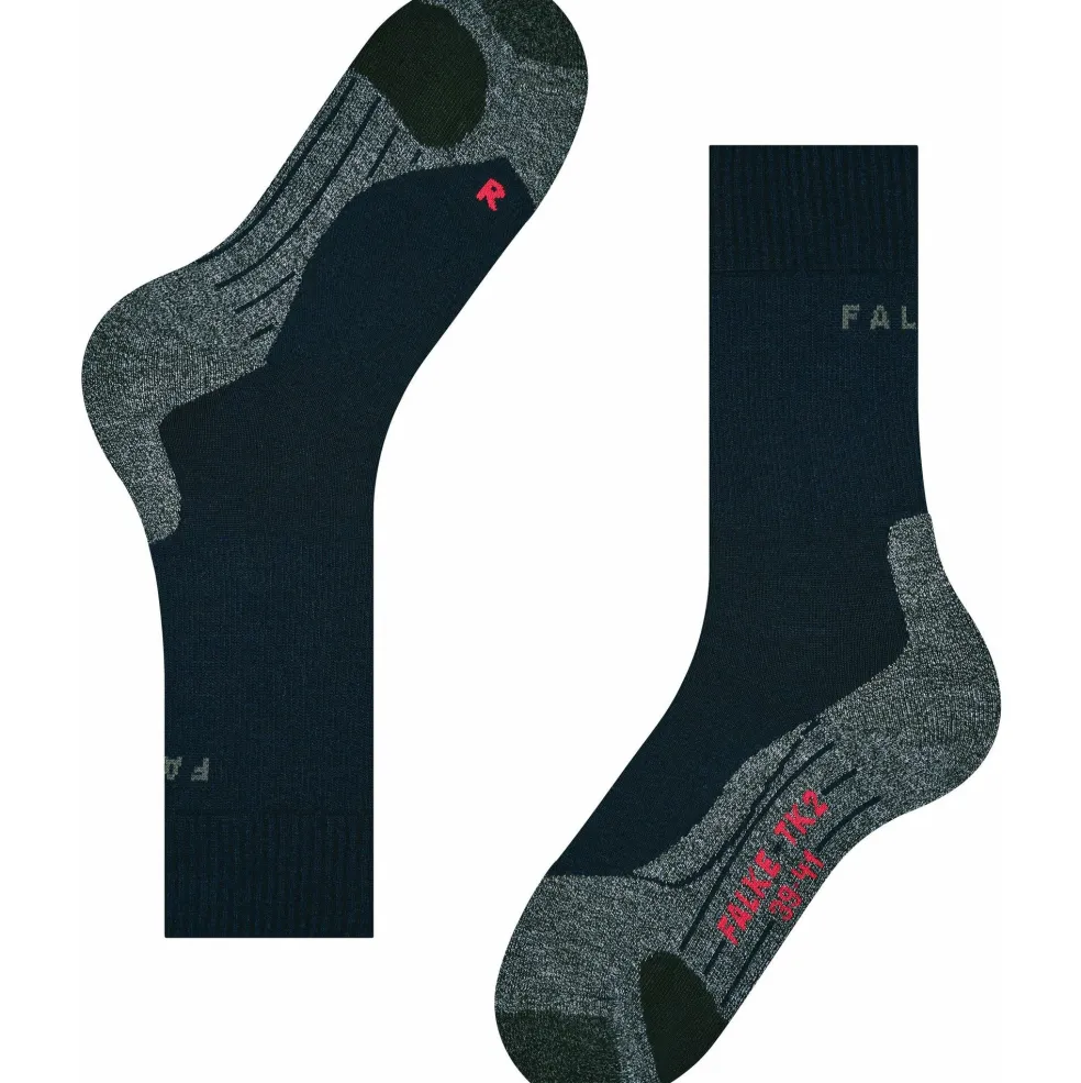 Falke TK2 wandelsokken dames marine