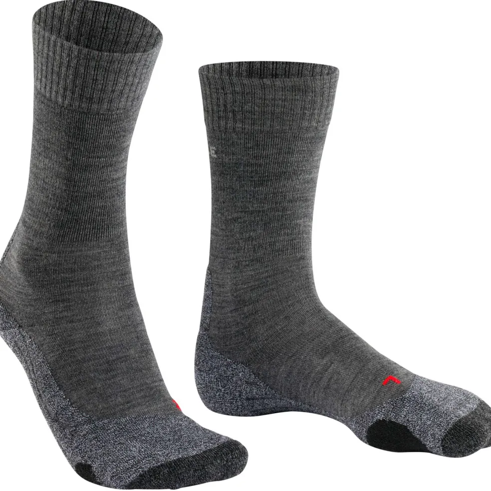 Falke TK2 wandelsokken heren asphalt melange