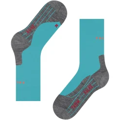 Falke TK5 Wander wandelsokken dames turquoise