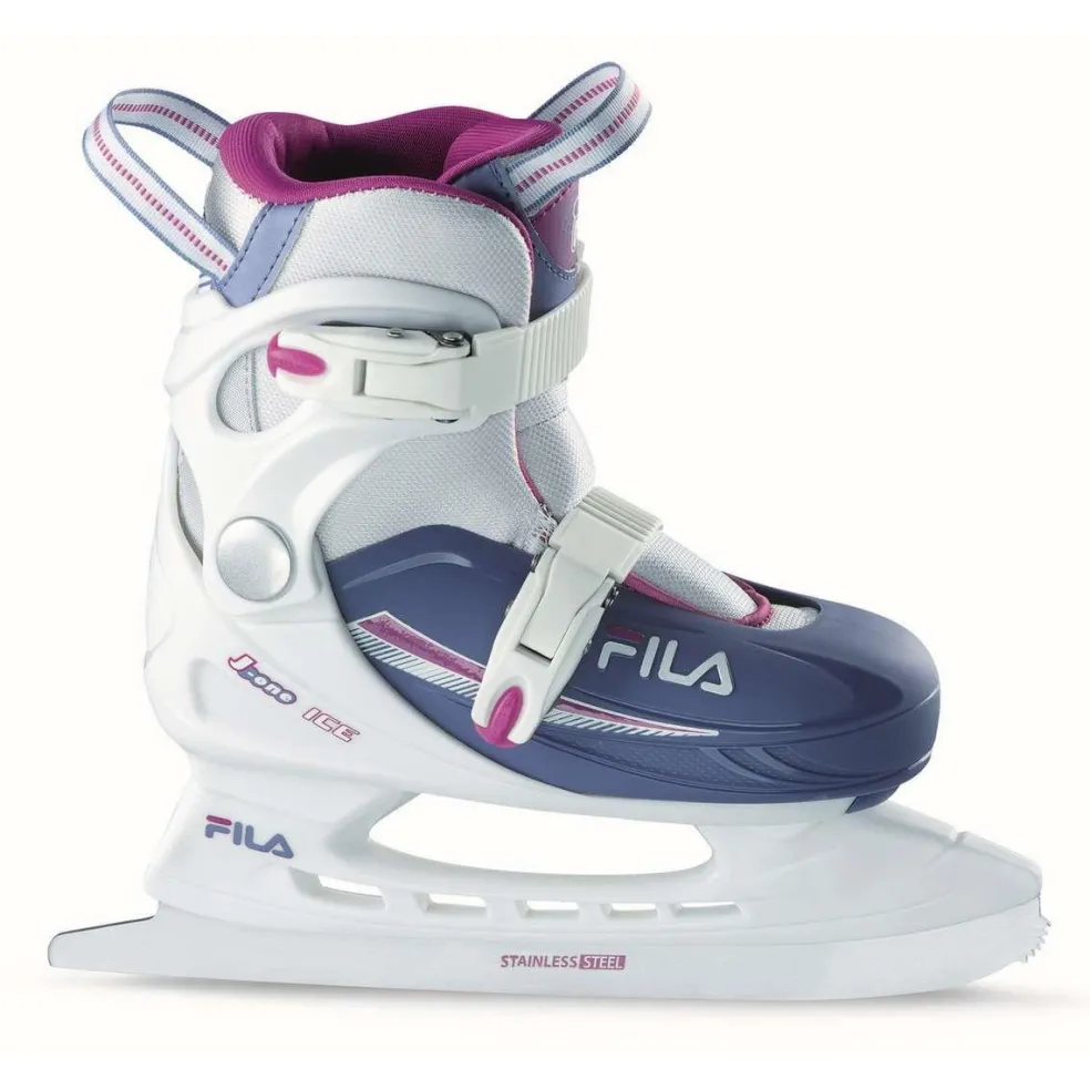 Fila J-One Ice verstelbare ijshockeyschaatsen junior white