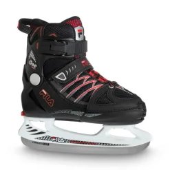 Fila X One Ice 20 verstelbare ijshockeyschaatsen junior black red