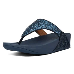 Fitflop Lulu Glitter Toe-Thongs slippers dames midnight navy