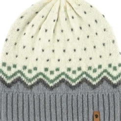 Fjällräven Ovik Knit muts chalk white