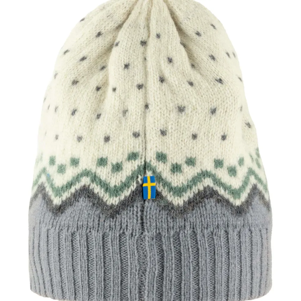 Fjällräven Ovik Knit muts chalk white
