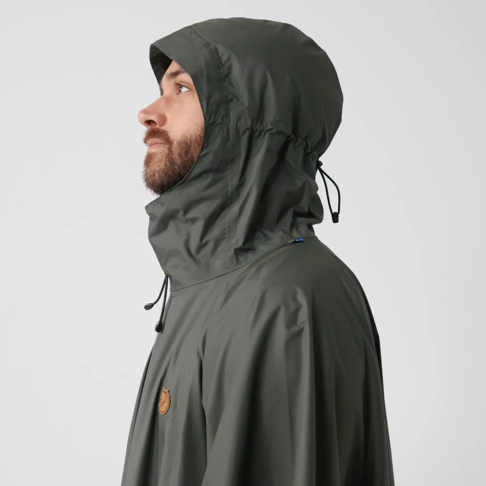 Fjällräven Trekking poncho graphite