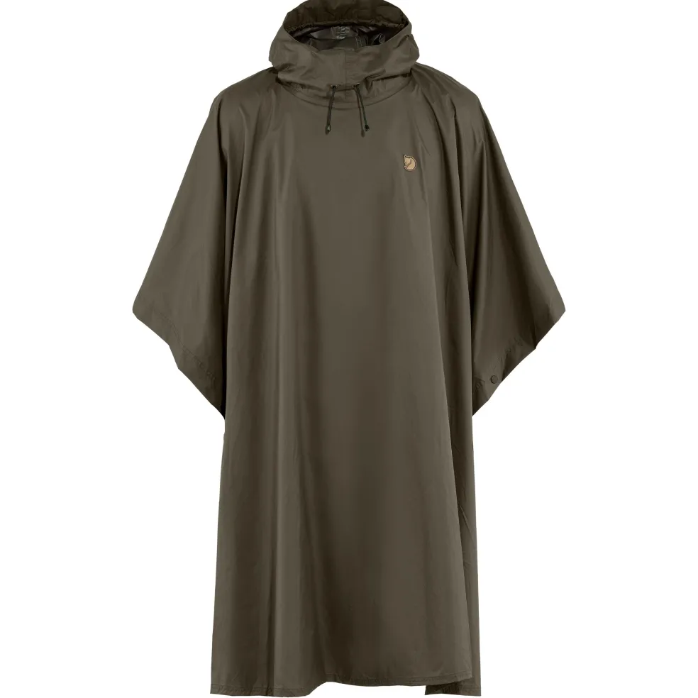 Fjällräven Trekking poncho dark olive