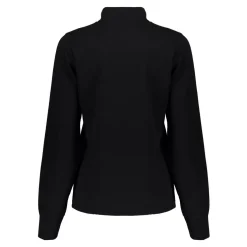 Geisha 42550-21 Solid Jacquard sweater dames black