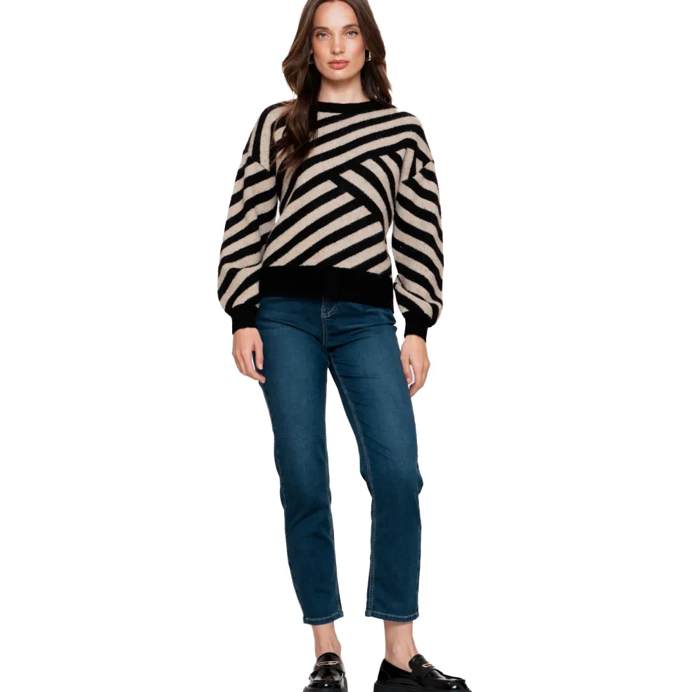 Geisha jeans dames stonewash denim