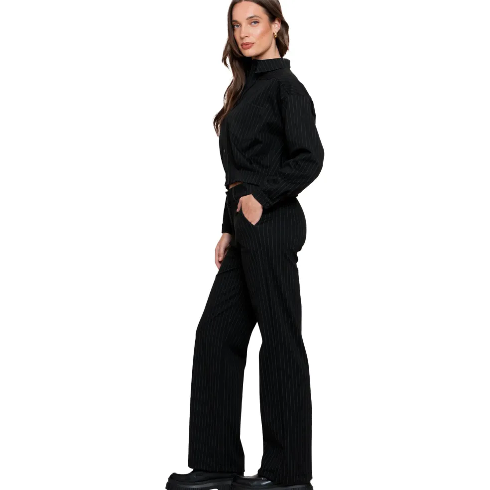 Geisha pantalon dames black