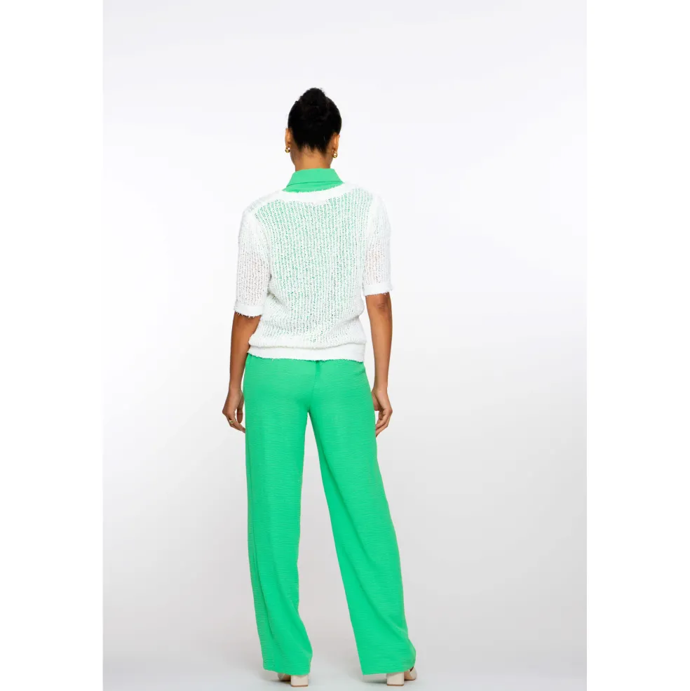 Geisha pantalon dames green