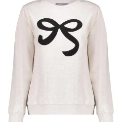 Geisha sweater dames beige melange black