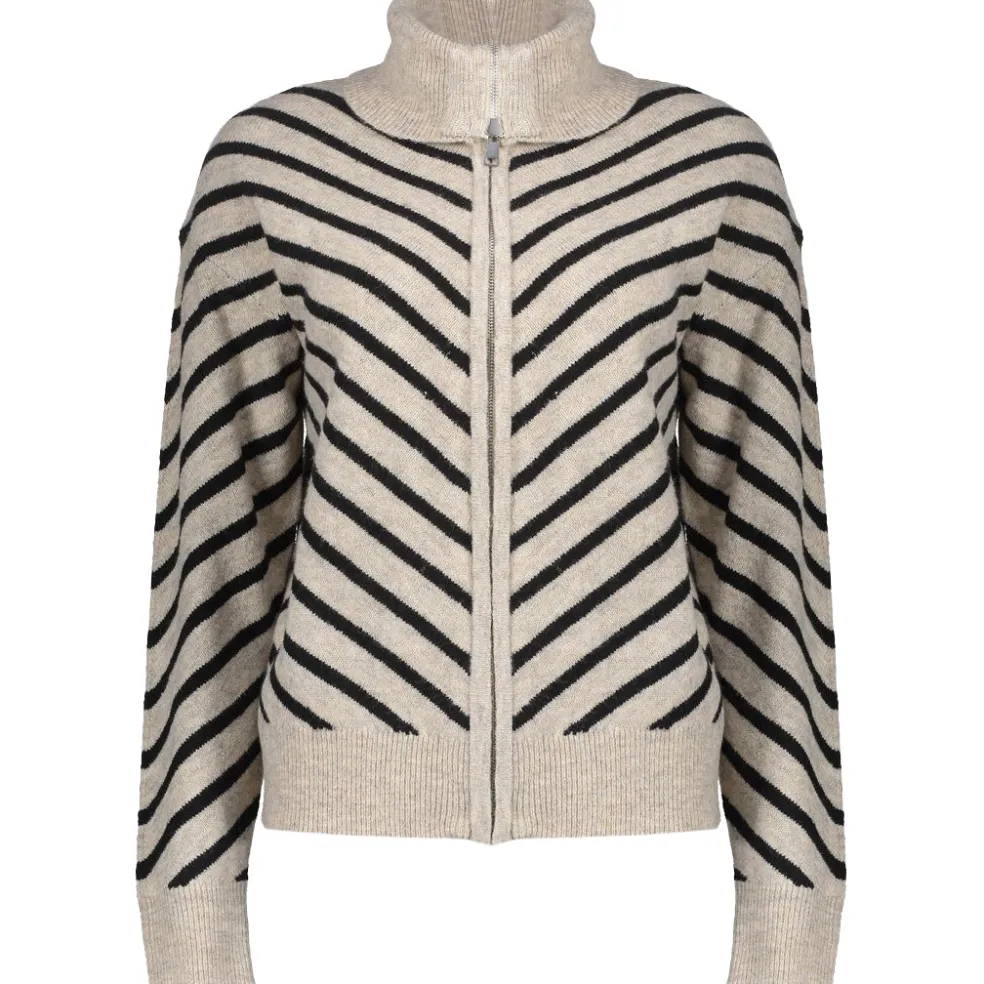 Geisha vest dames black sand