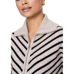 Geisha vest dames black sand