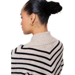 Geisha vest dames black sand