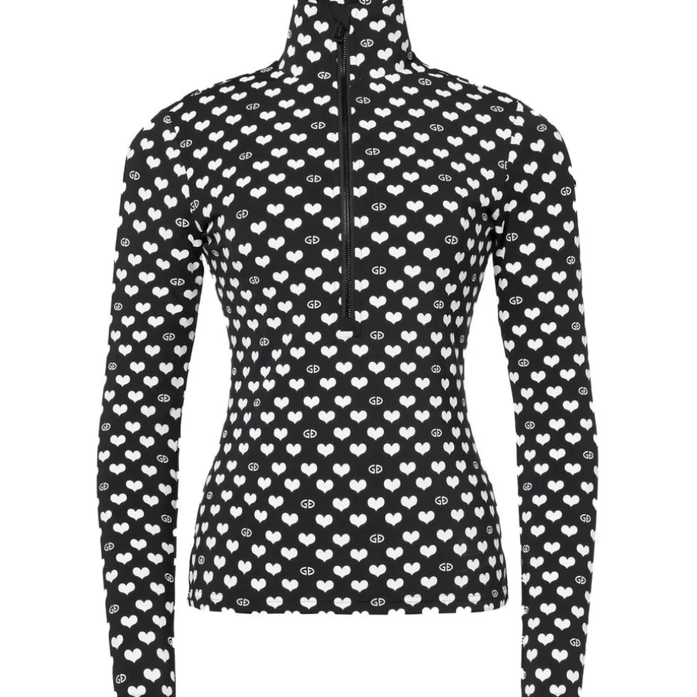 Goldbergh CUORI skipully dames cuori black