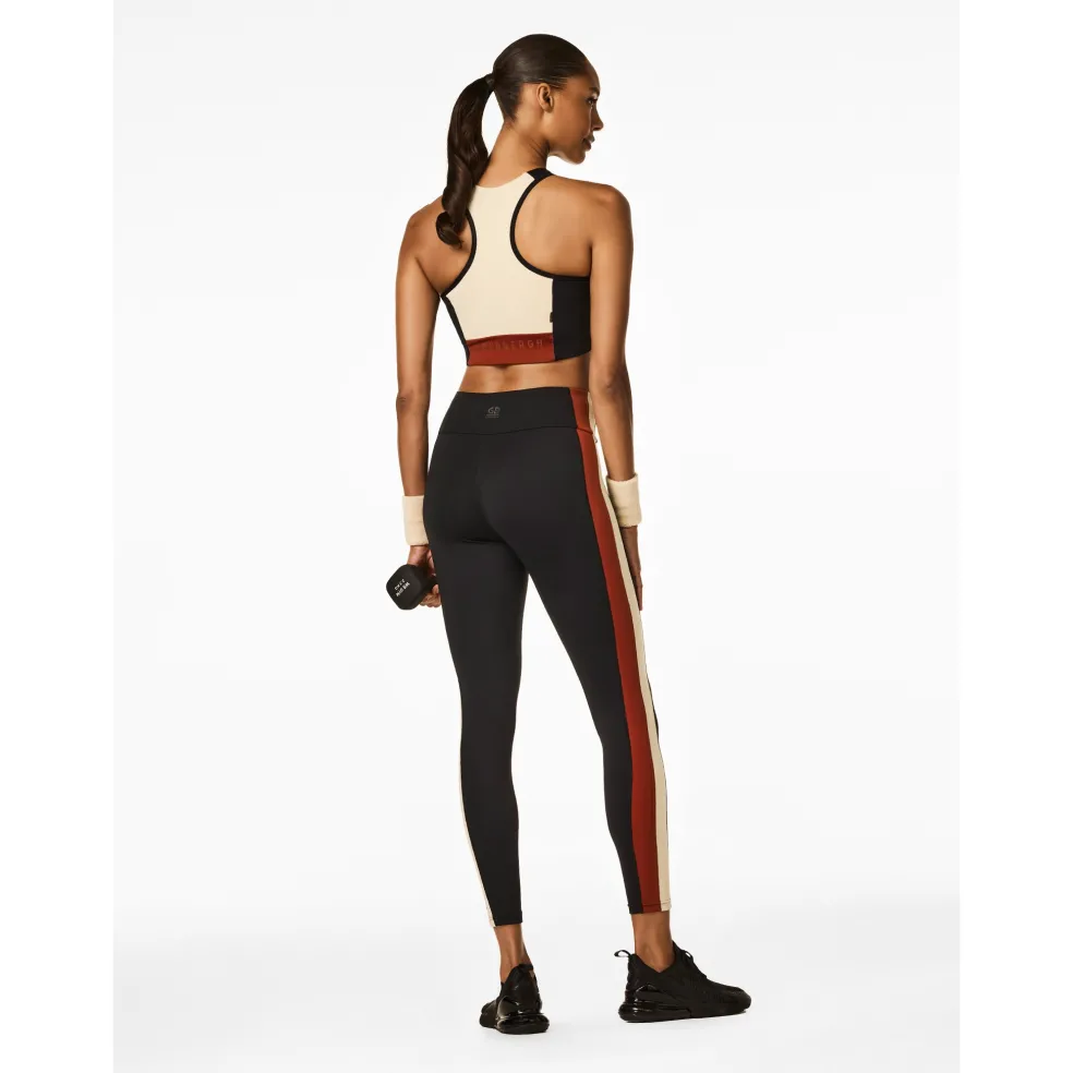 Goldbergh Facade sport bh dames black champagne