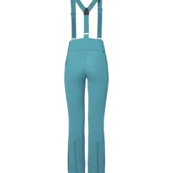 Goldbergh HIGH END softshell salopette skibroek dames turchese