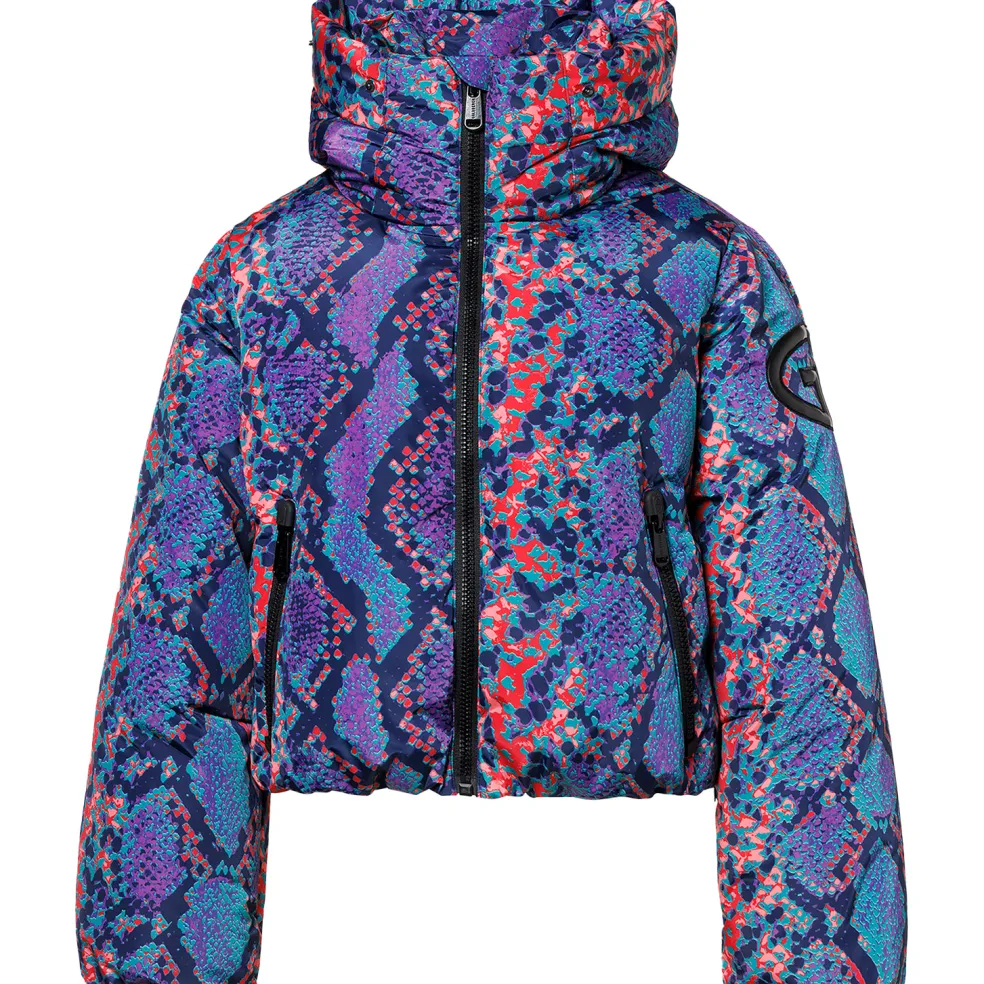 Goldbergh LUCINDA winterjas dames snake turchese