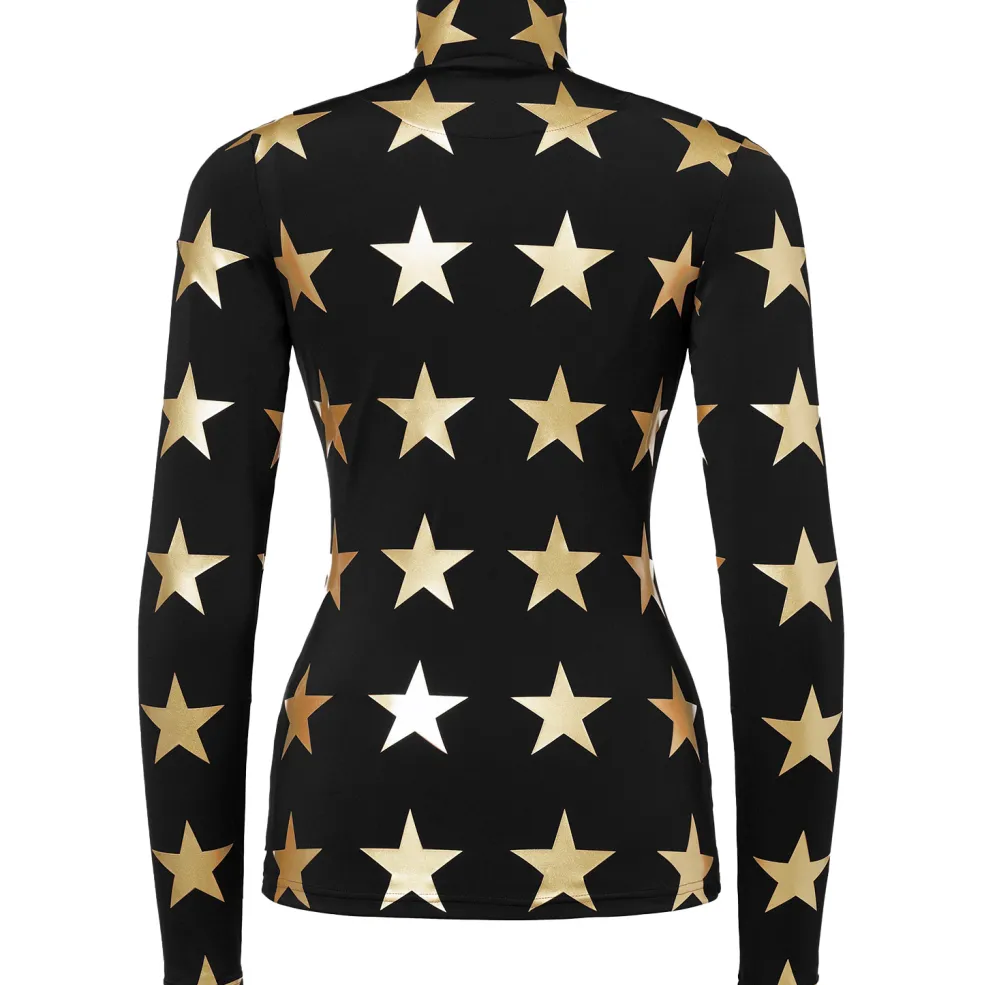 Goldbergh LUNARIA skipully dames black gold