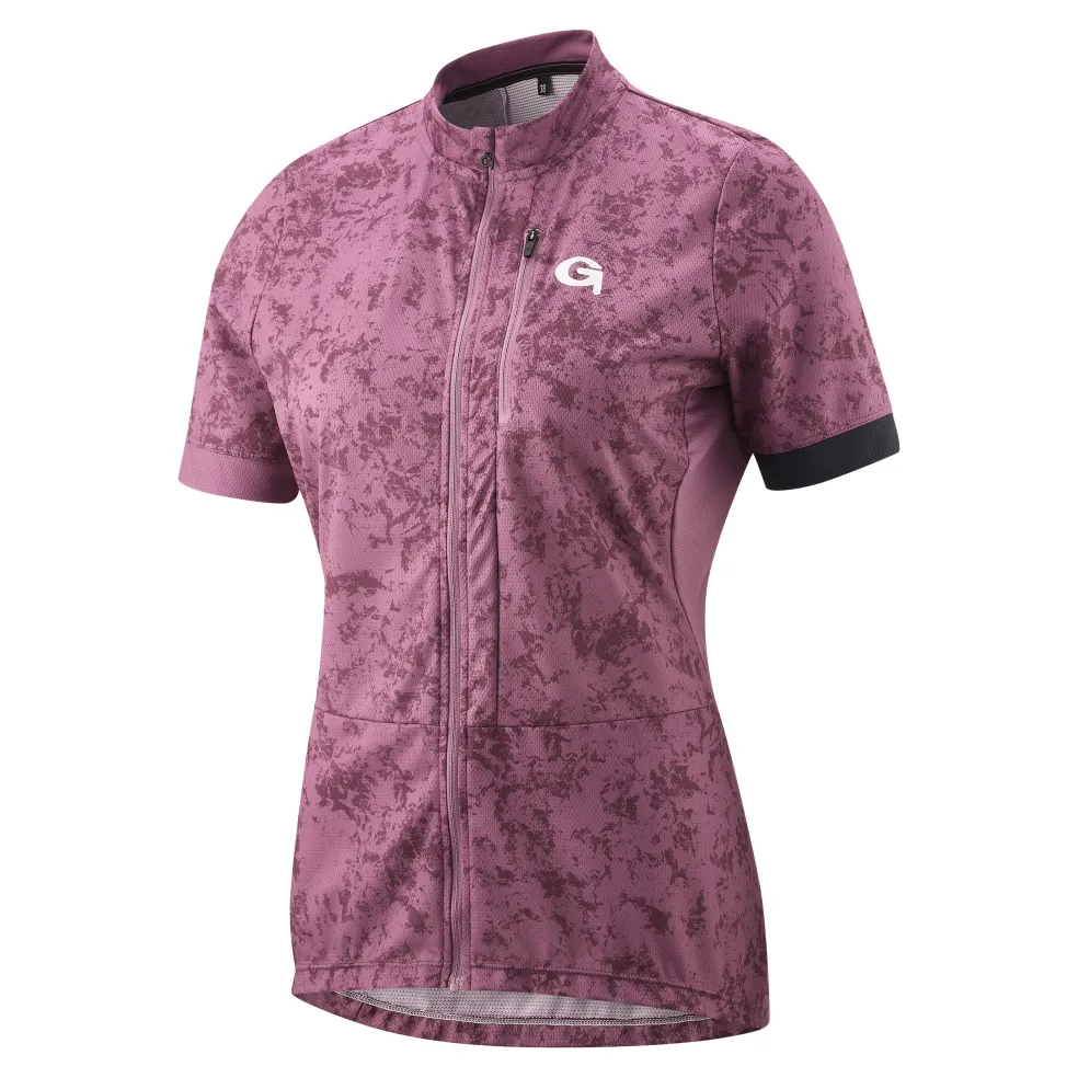 Gonso Presolana SS FZ fietsshirt dames confetti