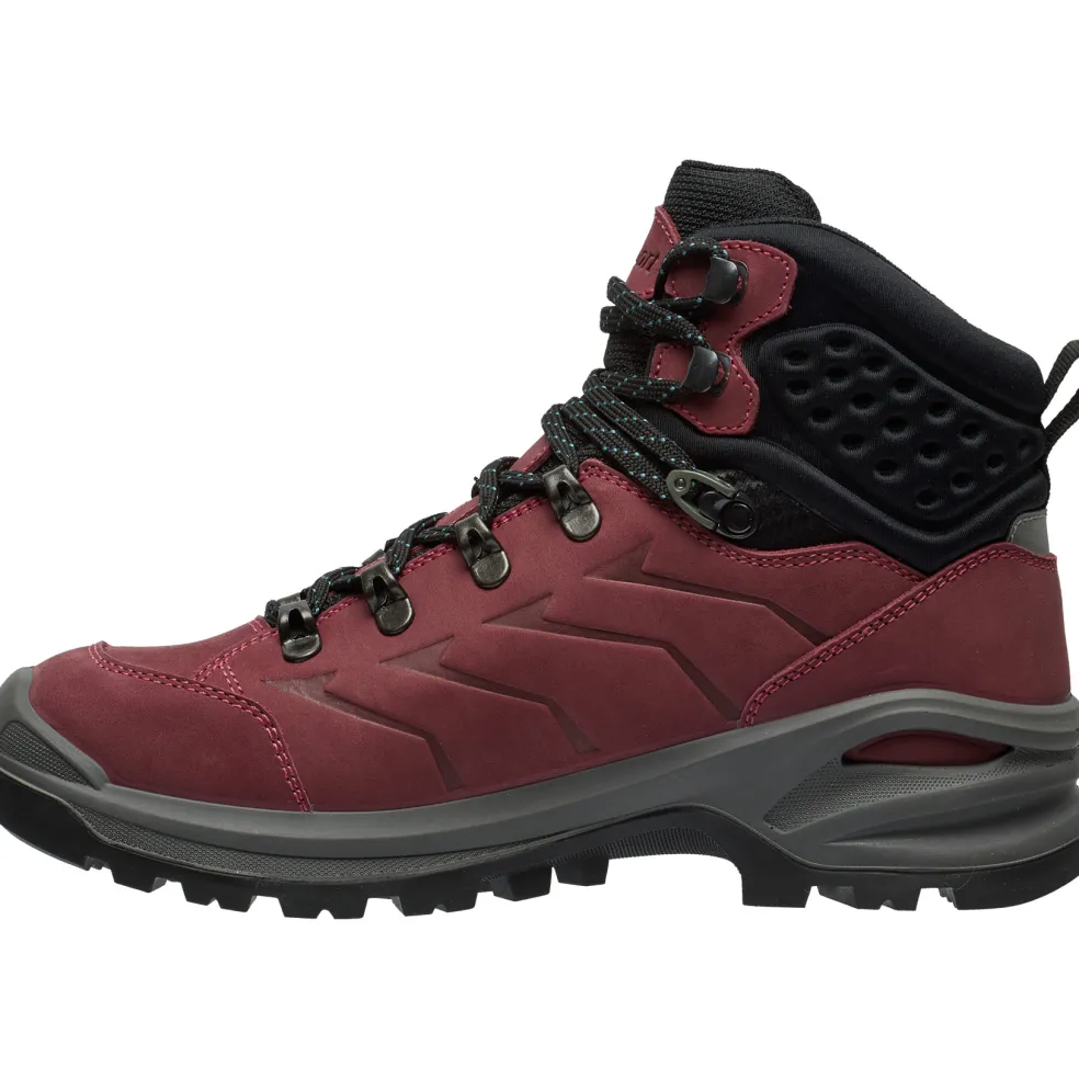 Grisport Terrain Mid wandelschoenen dames burgundy