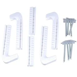 Guardog Speed Deluxe 5 schaatsbeschermers wit