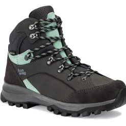 Hanwag Alta Bunion II Lady GTX bergschoenen dames asphalt mint