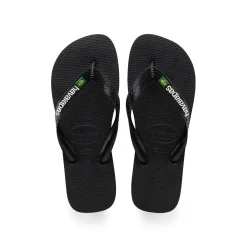 Havaianas Brasil Logo slippers black