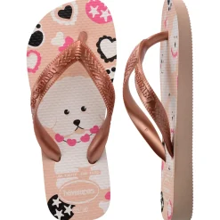 Havaianas Kids Top Pets Ballet slippers junior rose golden blush