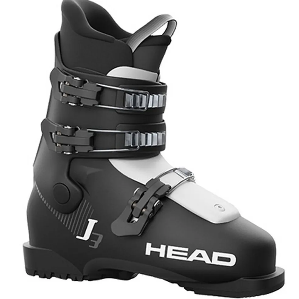 Head J3 skischoenen junior black white
